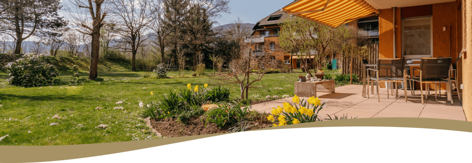 Immobilien kaufen Olten Solothurn - Eigentumswohnung mit Gartensitzplatz